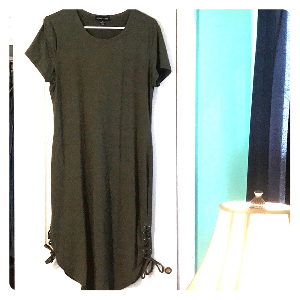 Dark Green Dress
